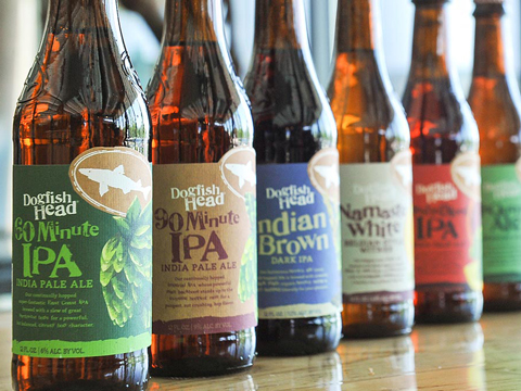Dogfish Head Brewery Beers