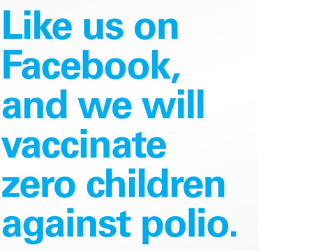 Zero vaccines ad
